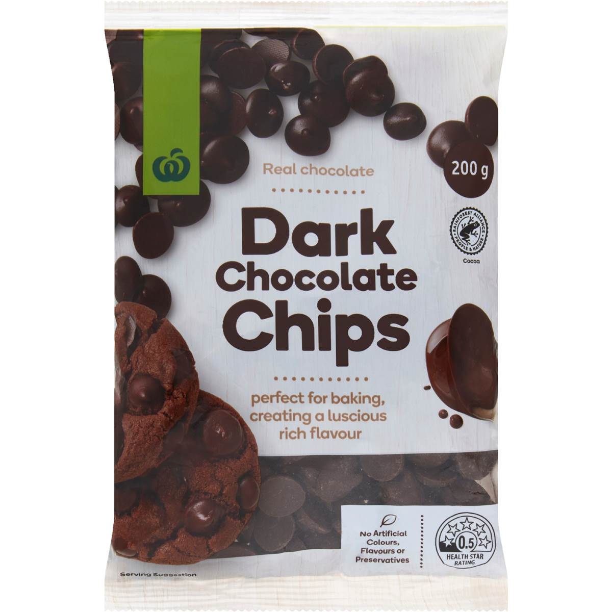 Woolworths Dark Chocolate Chips