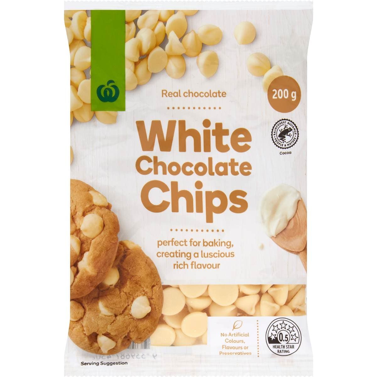 Woolworths White Chocolate Chips