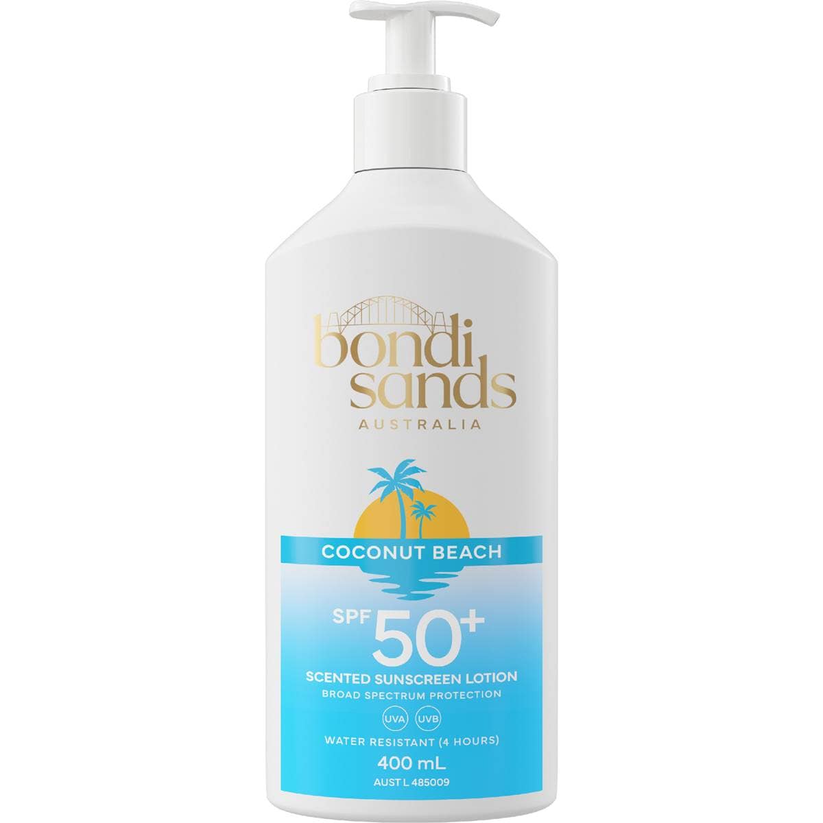 Bondi Sands SPF50+ Coconut Beach Sunscreen Lotion 400mL