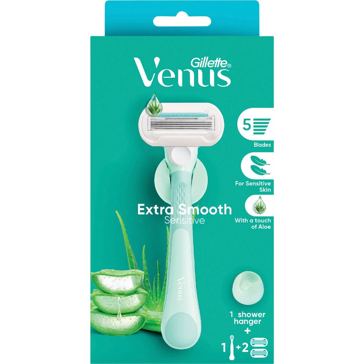 Gillette Venus Extra Smooth Sensitive Razor With Refill each