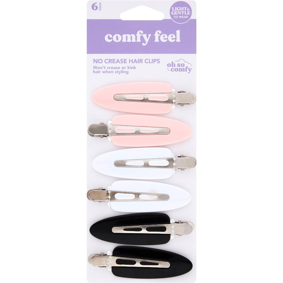 Oh So Comfy No Crease Hair Clips