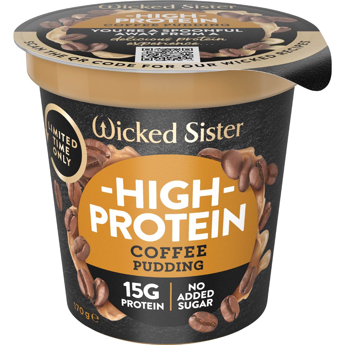 Wicked Sister High Protein Coffee Pudding