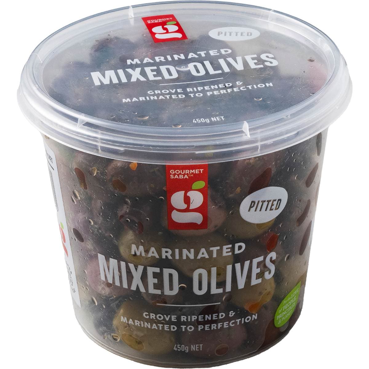 Gourmet Saba Mixed Pitted Olives Marinated