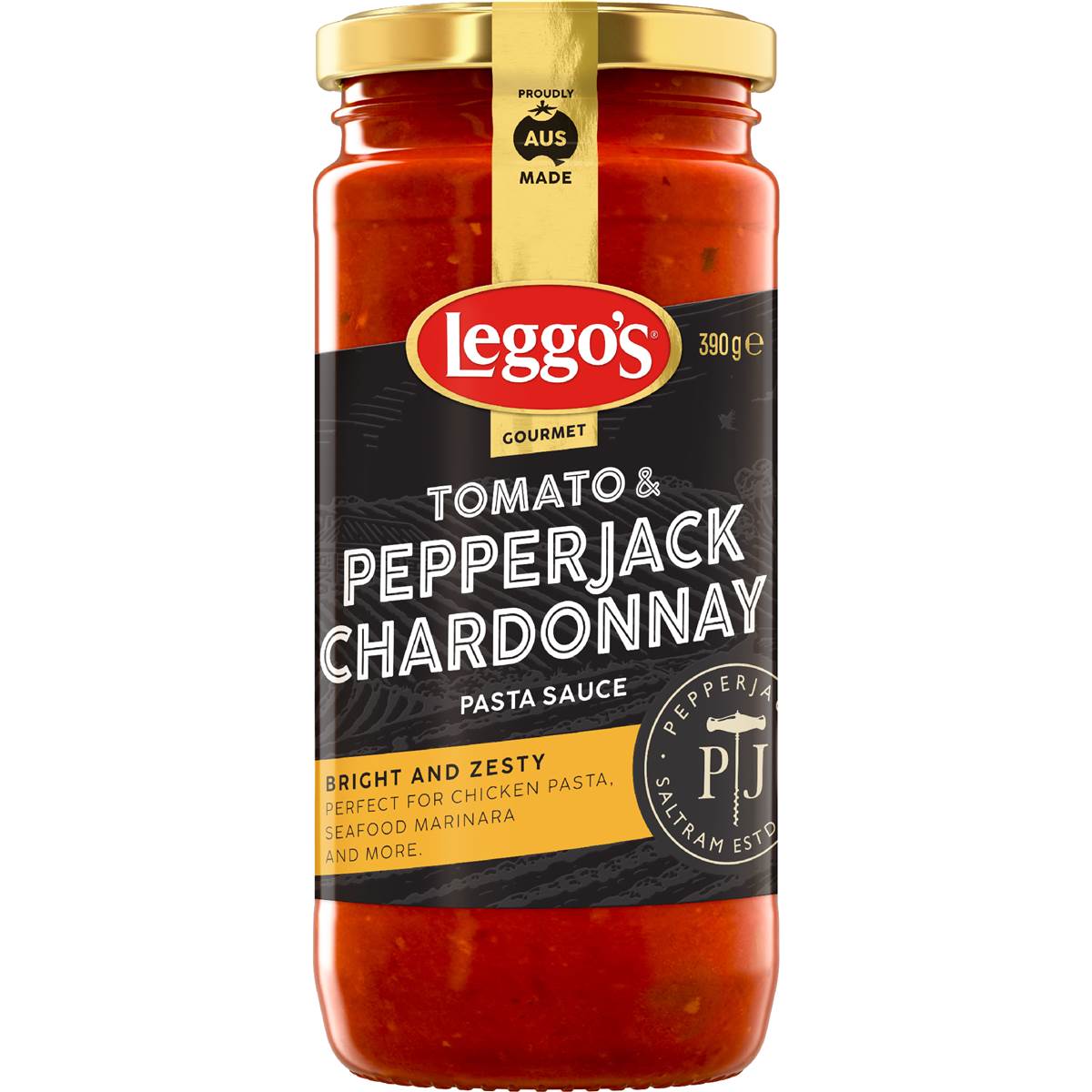 Leggo's Gourmet Tomato & Adelaide Hills Chardonnay Pasta Sauce 390g