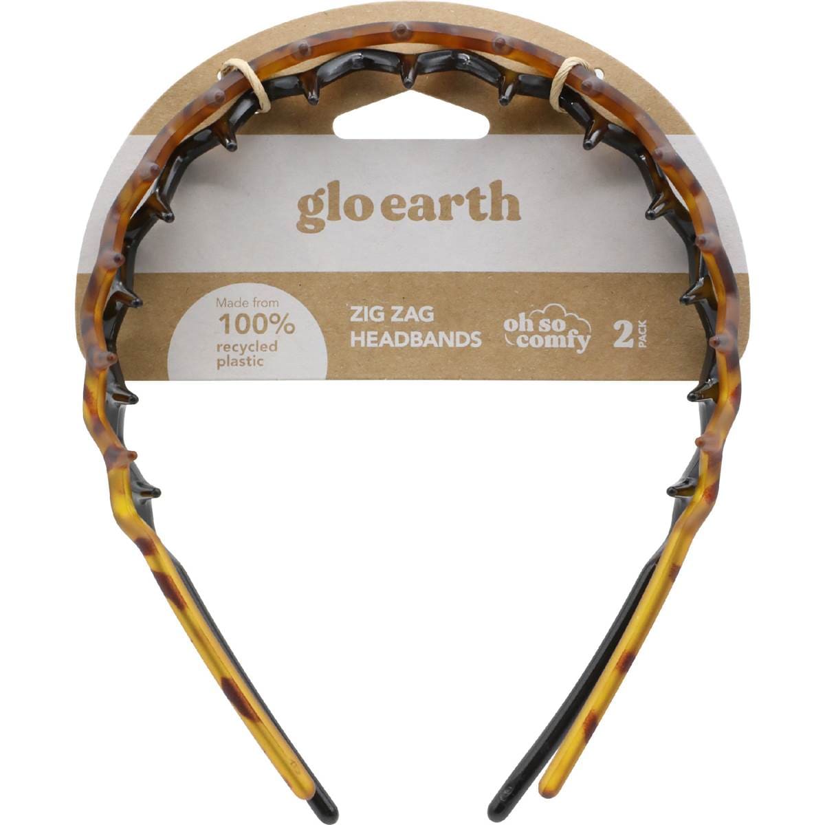 Oh So Comfy Glo Earth Zig Zag Headbands