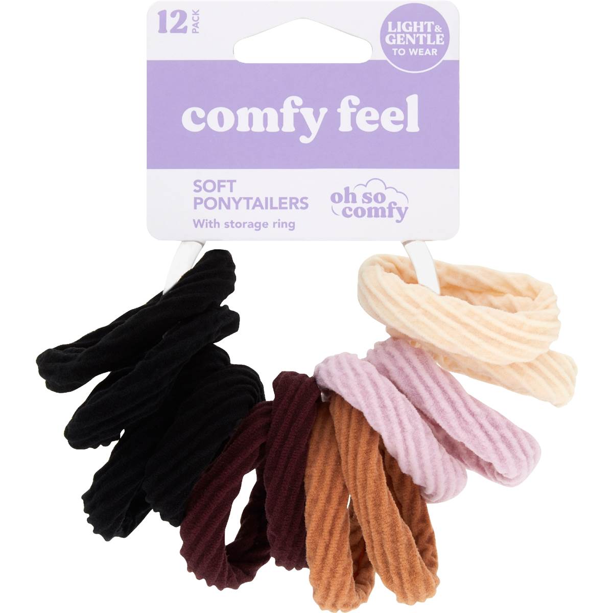 Oh So Comfy Soft Ponytailers Hair Bands