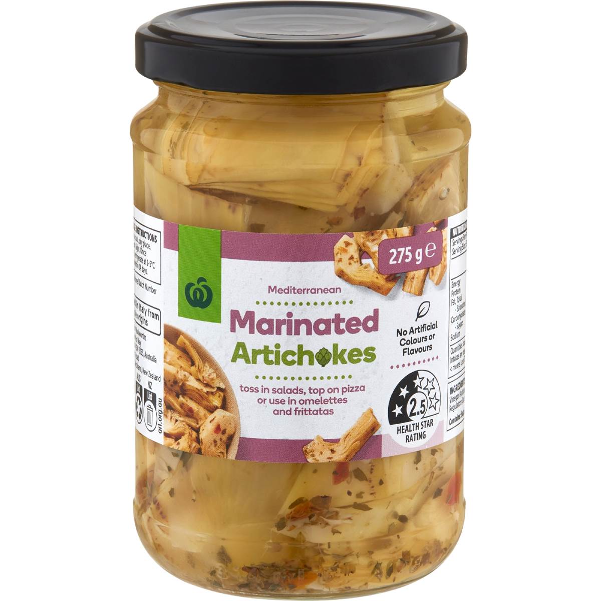 Woolworths Marinated Artichokes