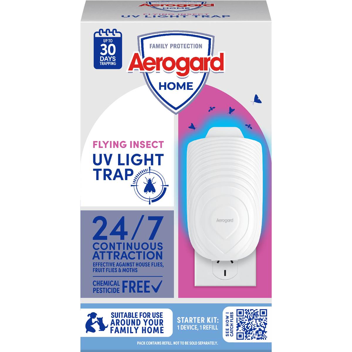 Aerogard Home UV Flying Insect Light Trap