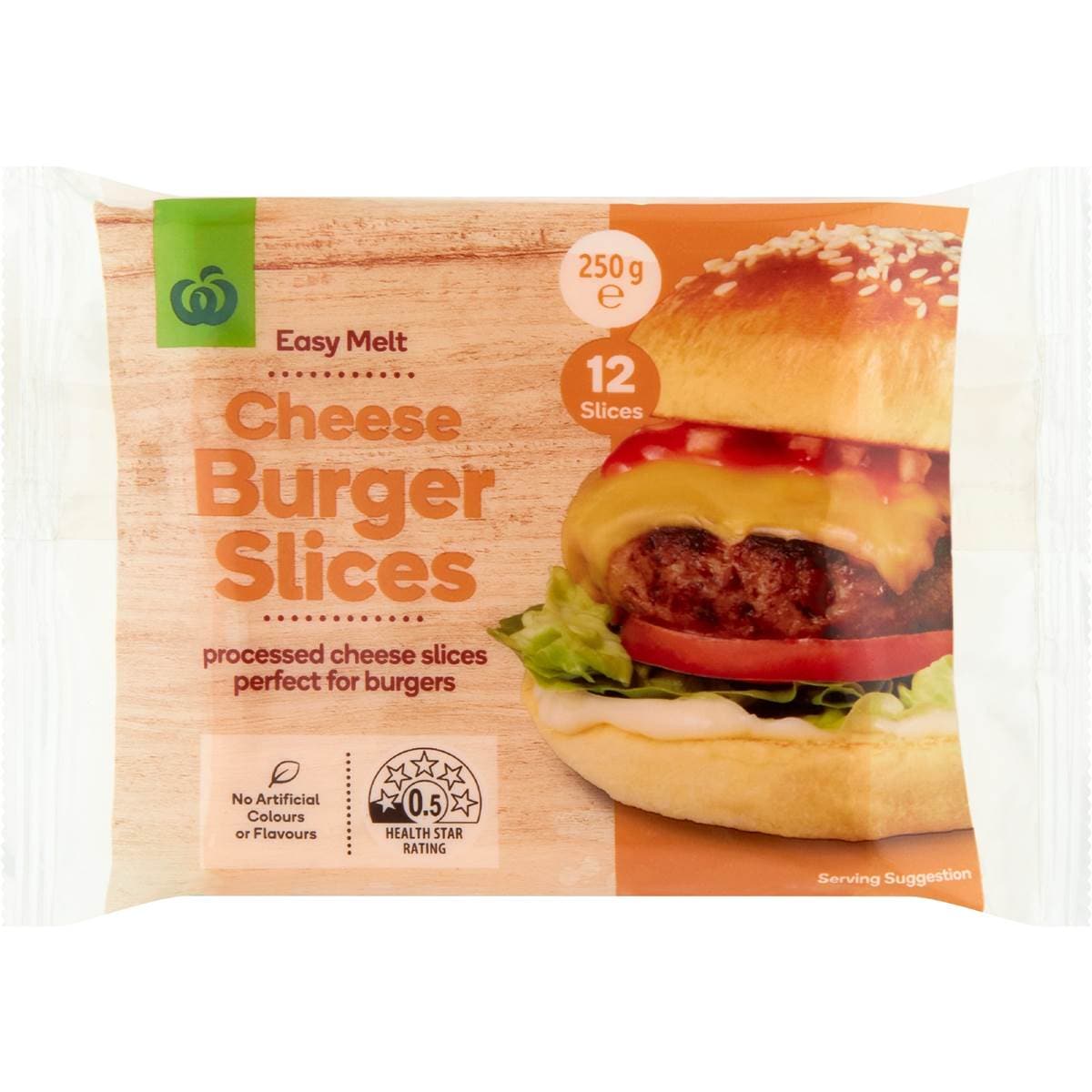 Woolworths Cheese Burger Slices