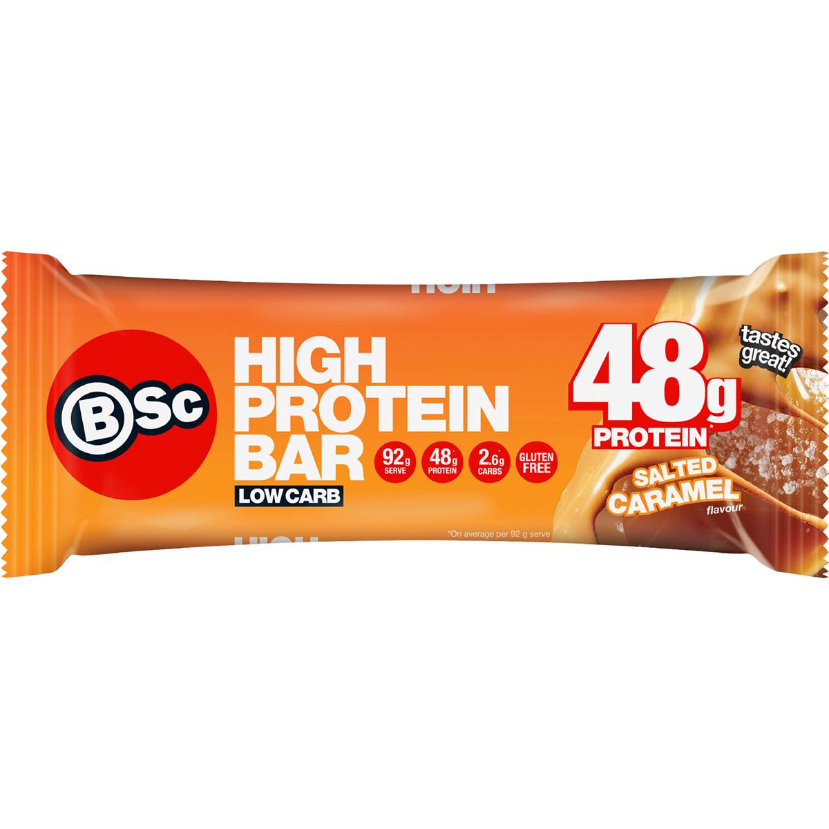BSc High Protein Bar Salted Caramel 92g
