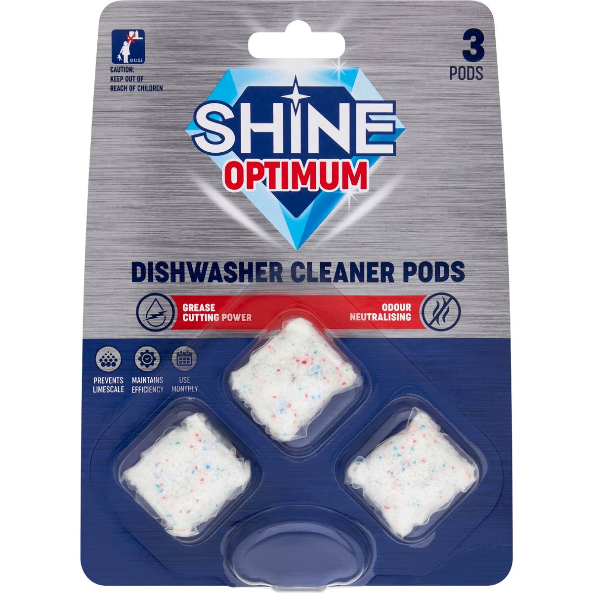 Shine Optimum Dishwasher Cleaner Pods