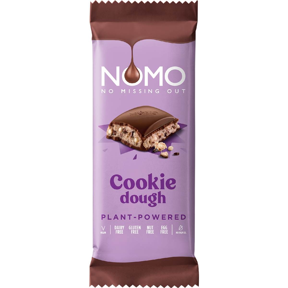 NOMO Cookie Dough Plant Powered Block 127g