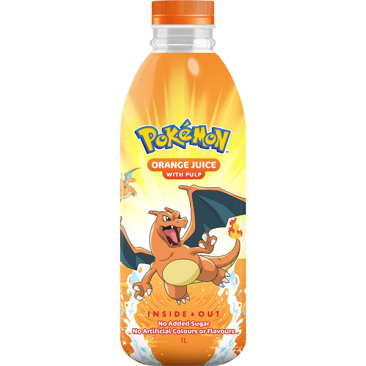 Inside Out Pokemon Orange Juice With Pulp