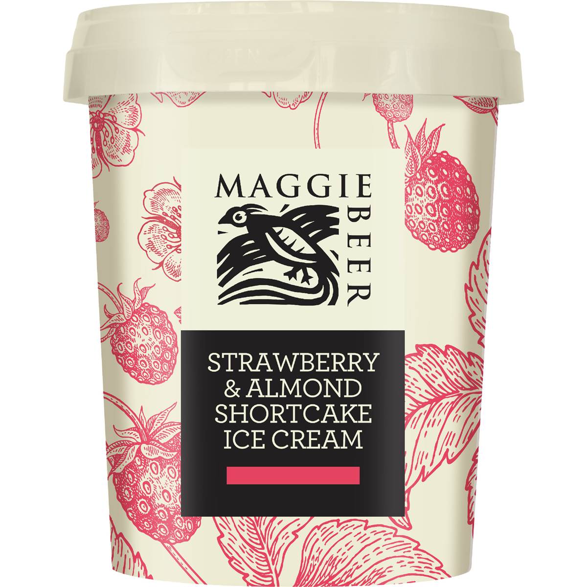 Maggie Beer Strawberry & Almond Shortcake Ice Cream