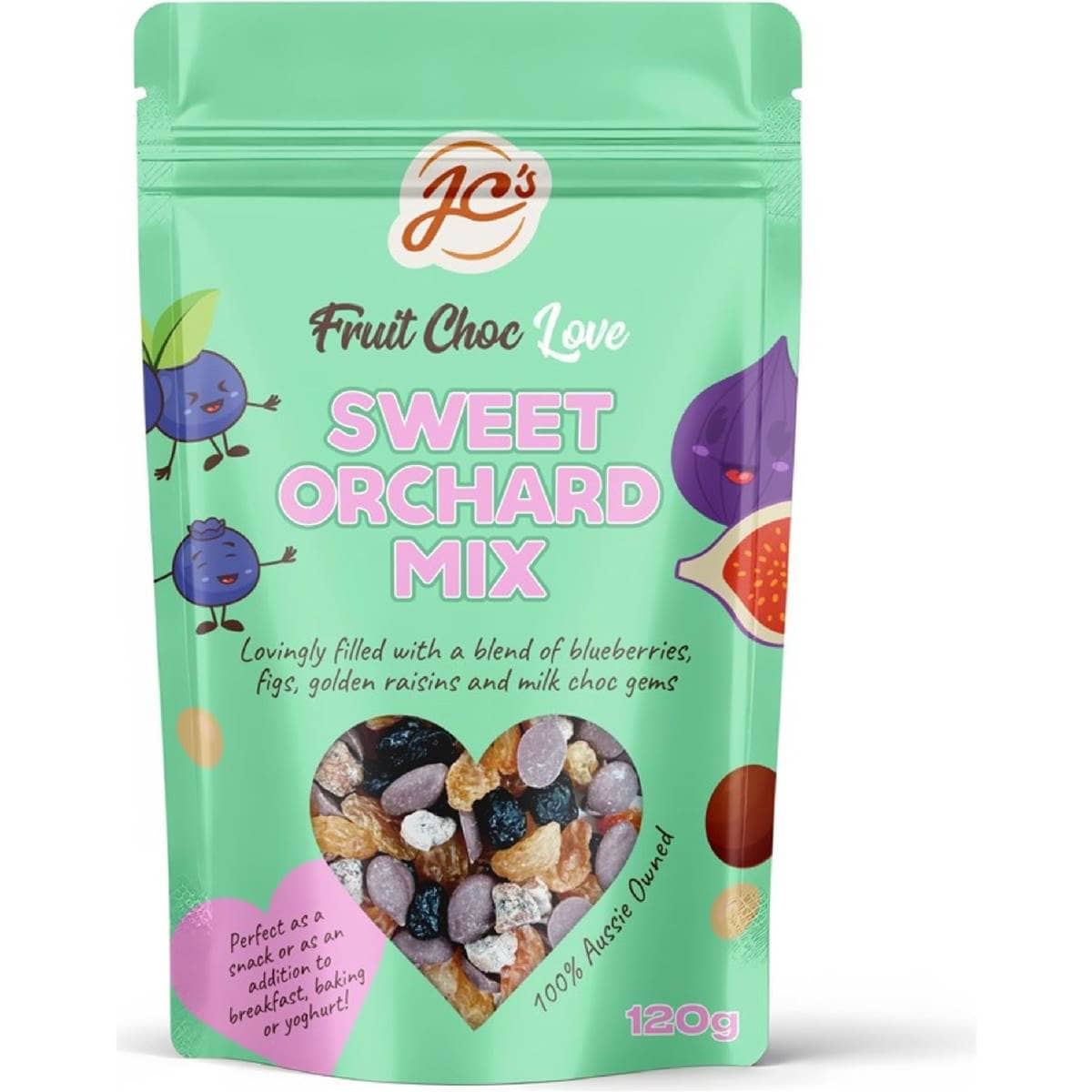 JC's Fruit Choc Sweet Orchard Mix