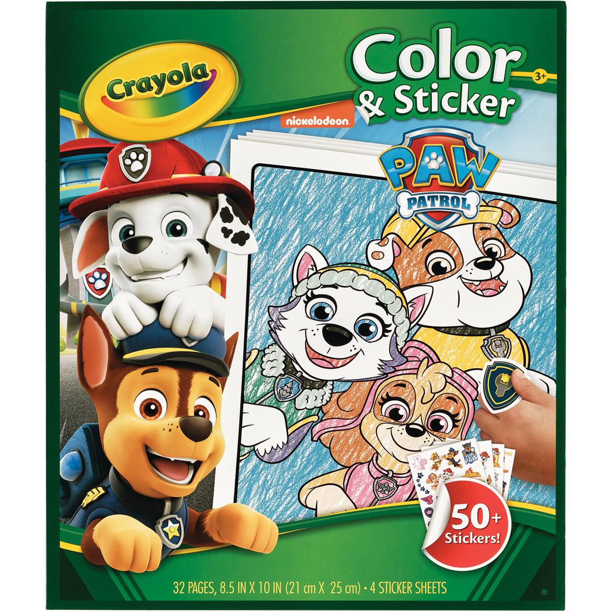 Crayola Color & Sticker Paw Patrol