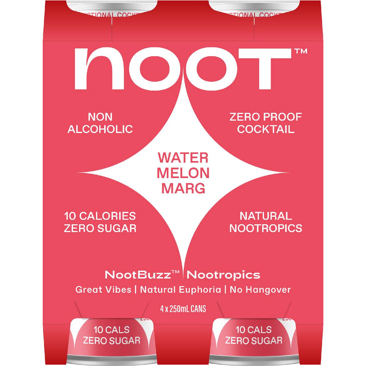 Noot Non Alcoholic Cocktail Watermelon Margarita