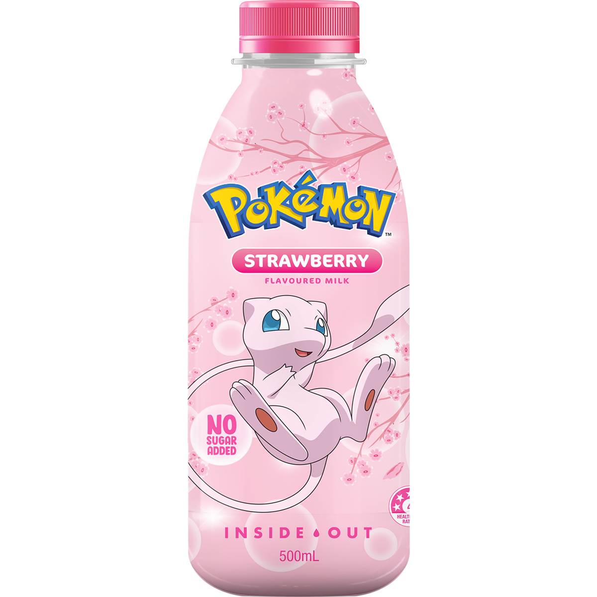 Inside Out Pokemon Milk Strawberry 500mL