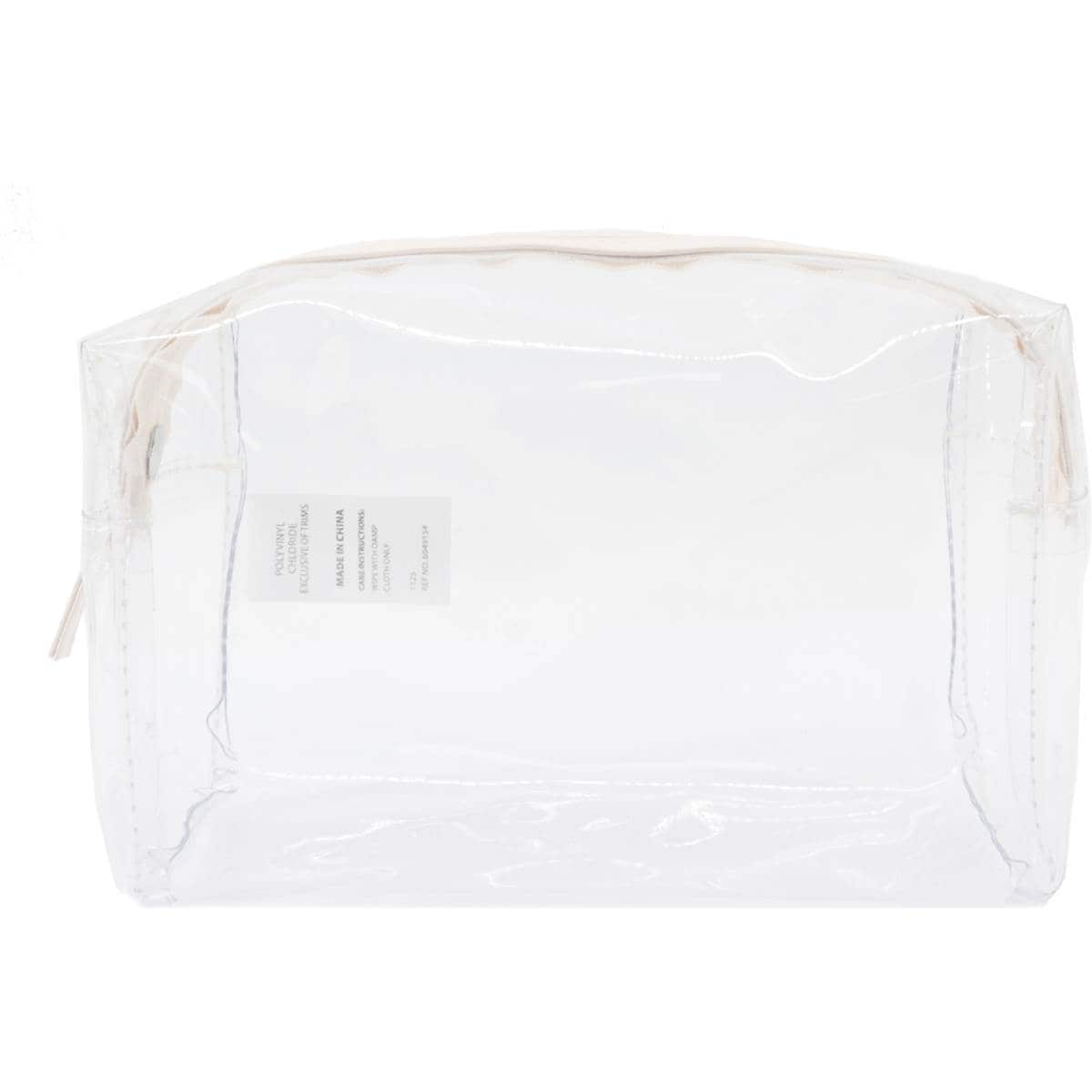 Clear Cosmetic Travel Bag Cream each