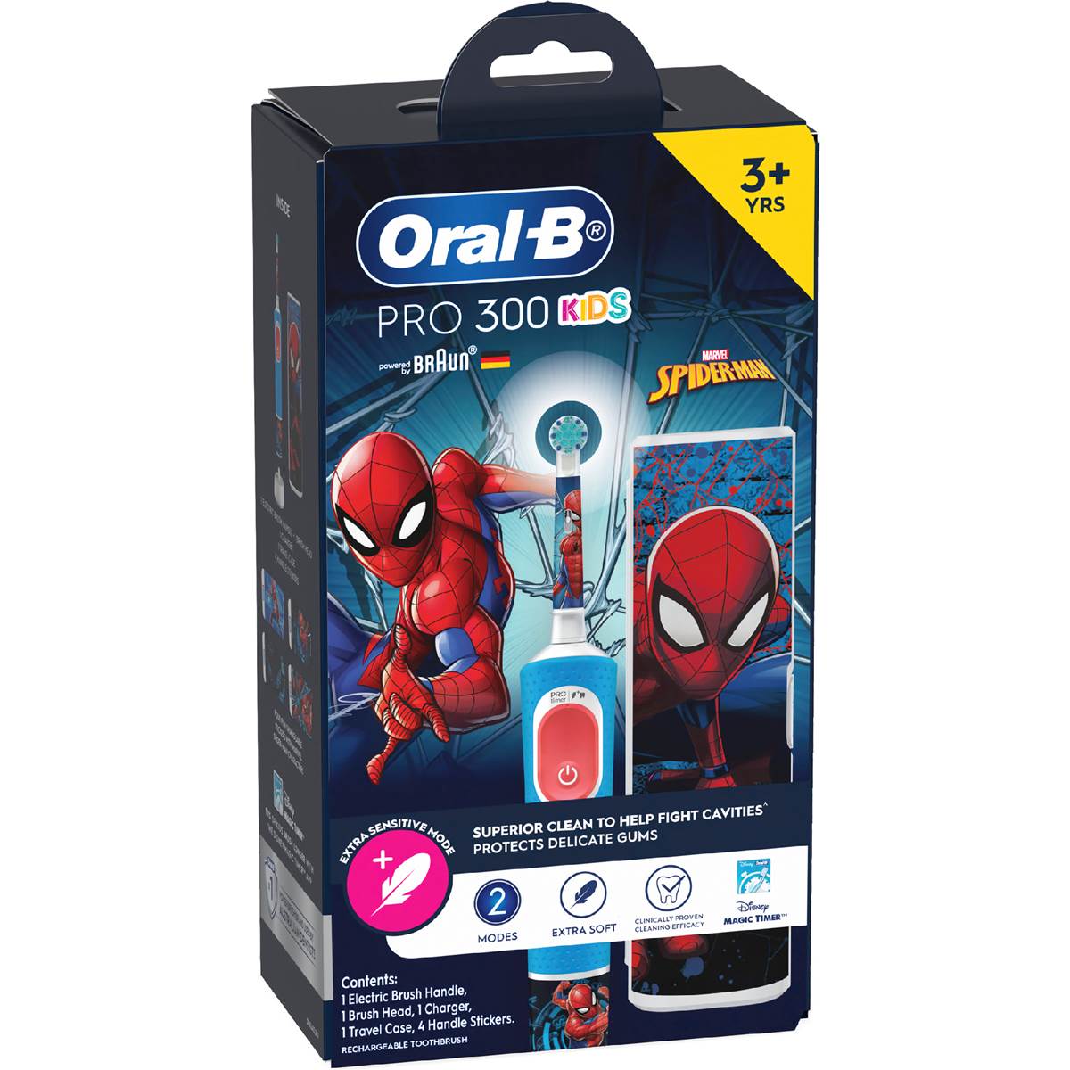 Oral-B Pro 300 Kids Sensitive Clean Electric Toothbrush Assorted