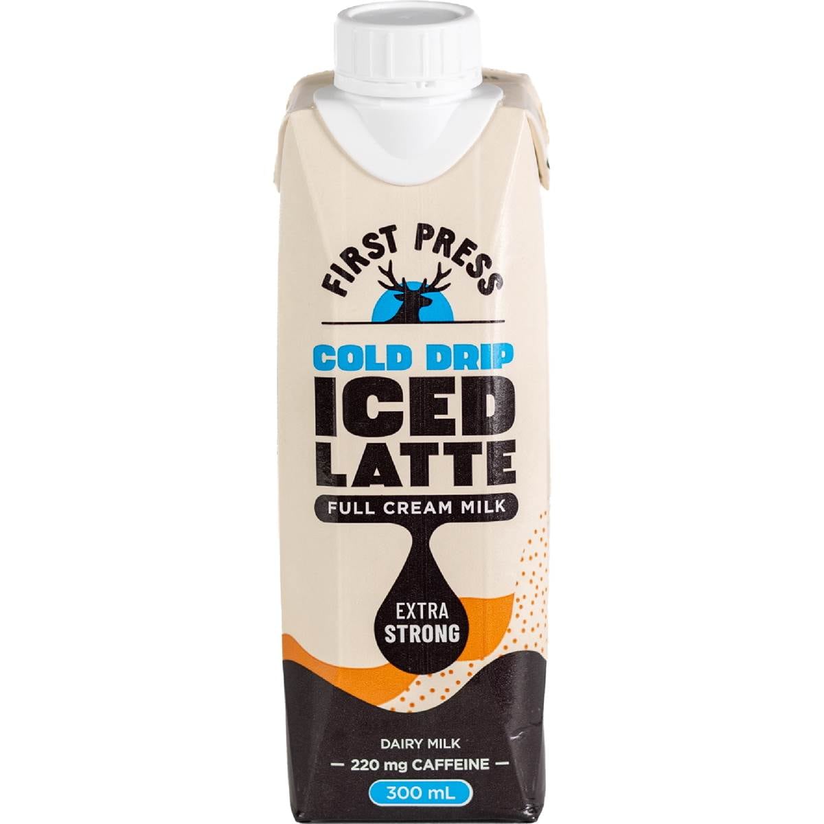 First Press Cold Drip Iced Latte Extra Strong