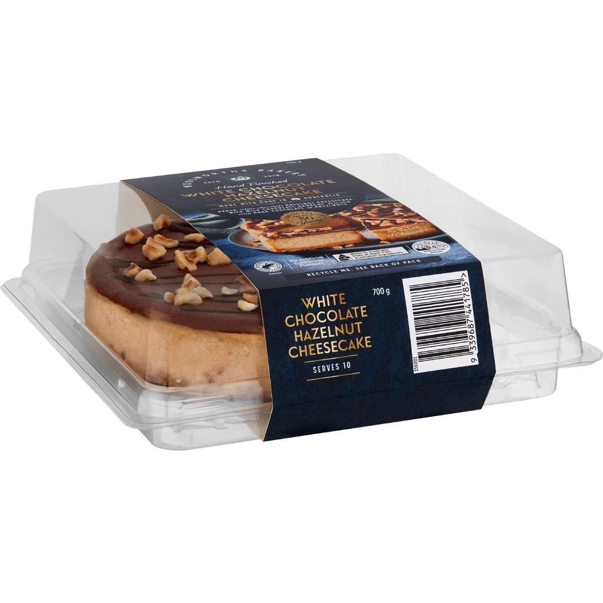 Woolworths White Chocolate Hazelnut Cheesecake