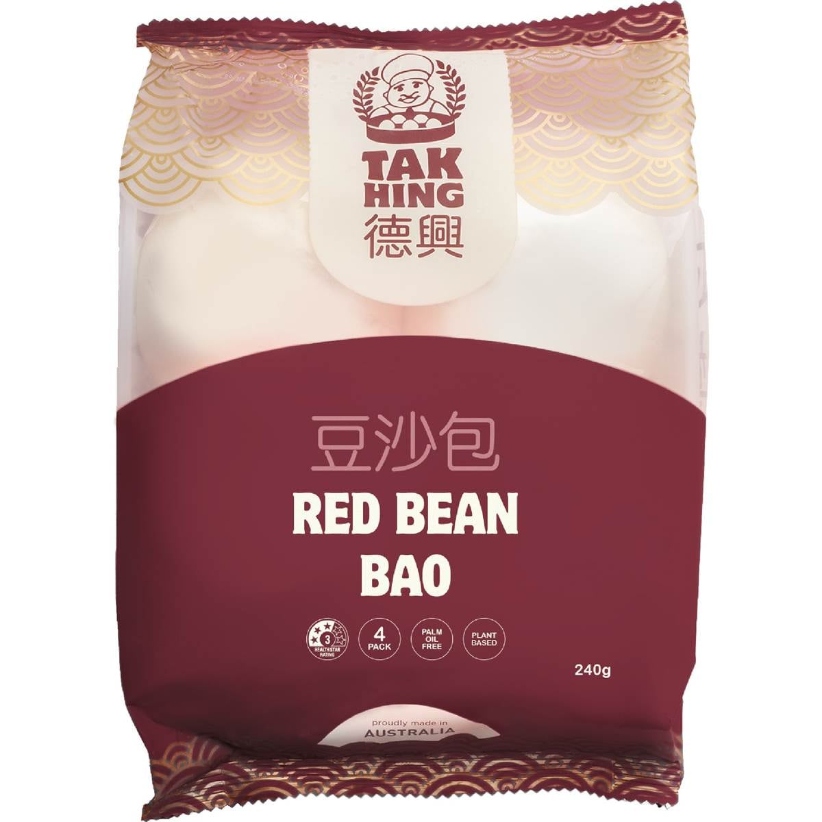 Tak Hing Red Bean Bao