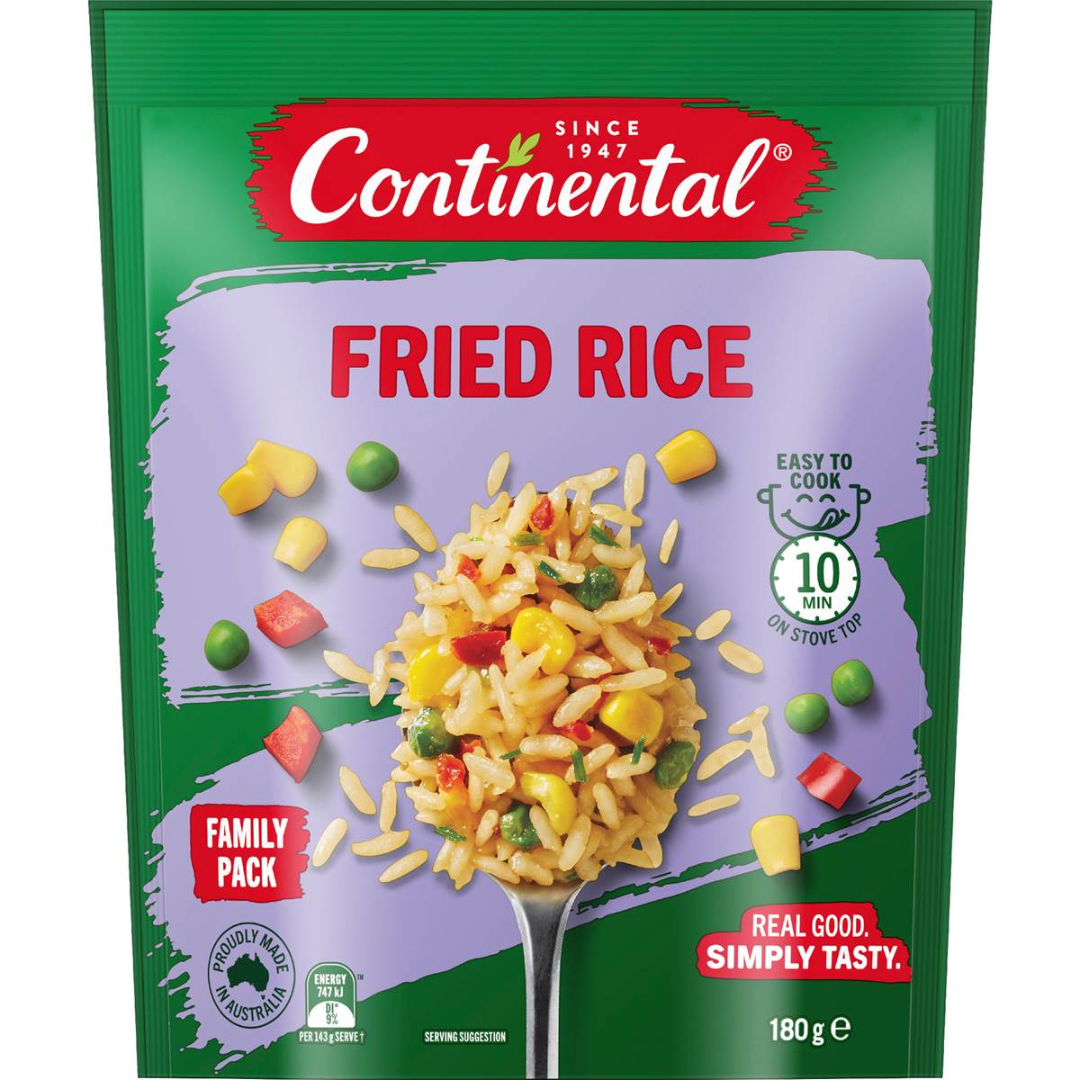 Continental Fried Rice Family Pack 180g