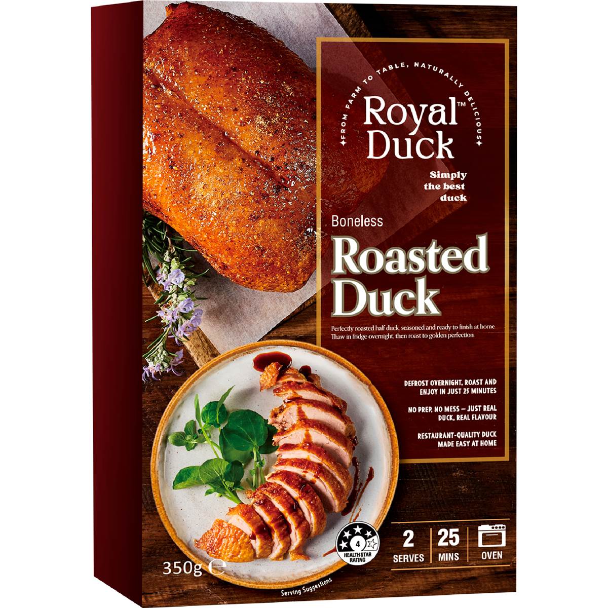Royal Duck Boneless Roasted Half Duck