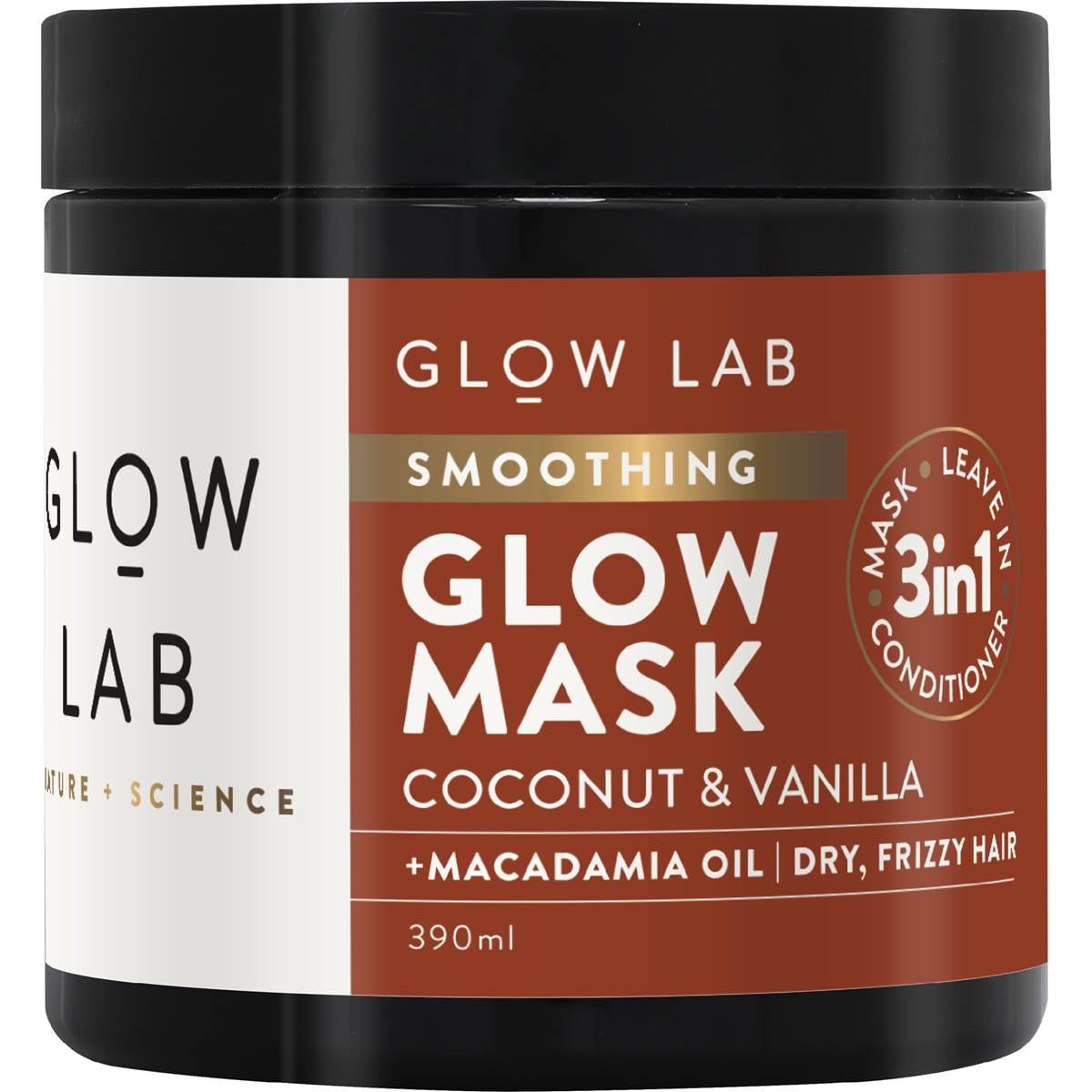Glow Lab Smoothing Hair Mask Coconut & Vanilla