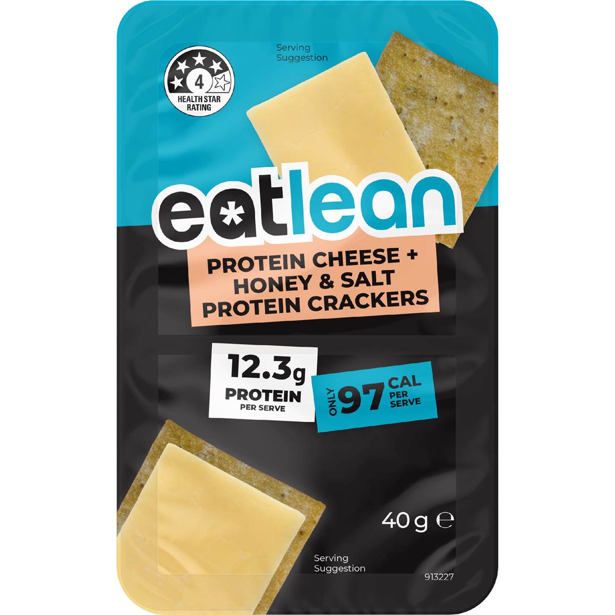 Eat Lean Protein Cheese With Honey & Salt Crackers