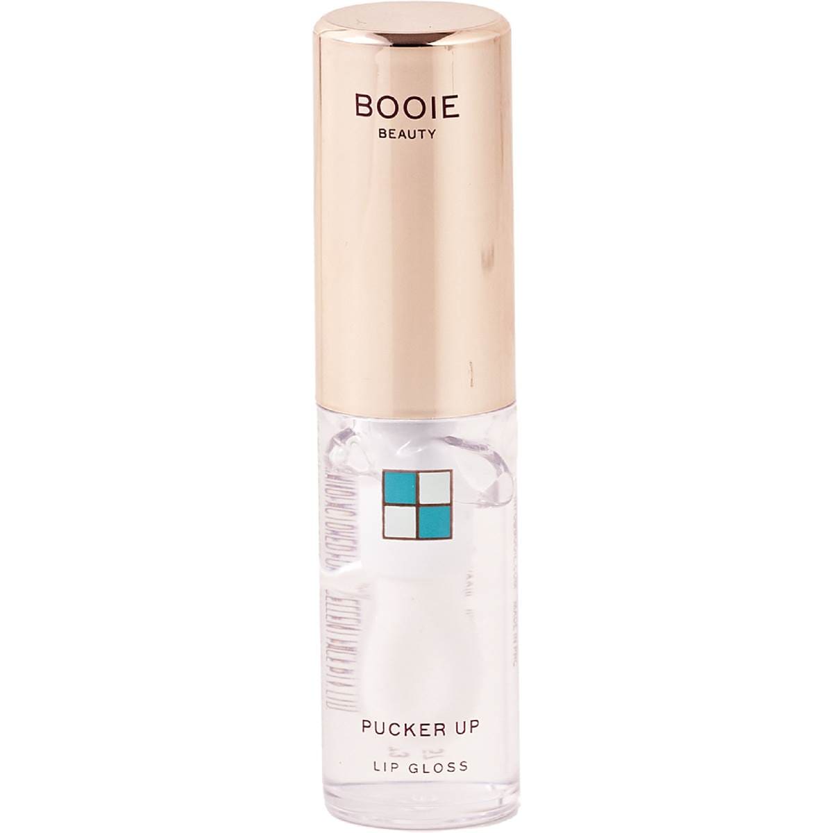 BOOIE Beauty Pucker Up Tinted Lip Gloss Clear 6g