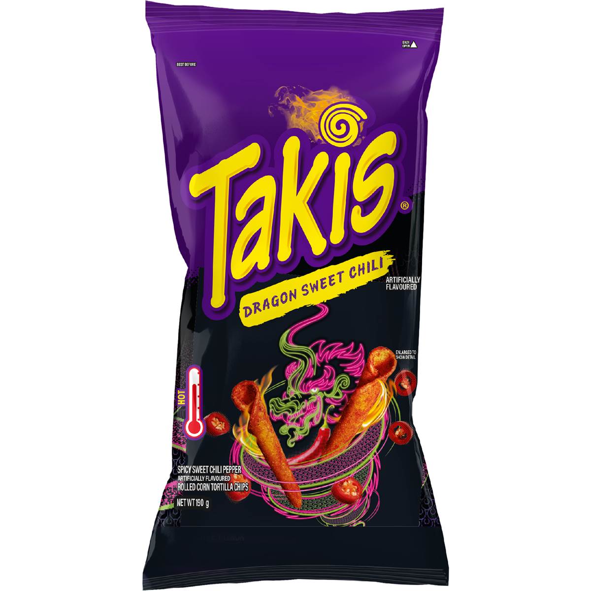 Takis Dragon Sweet Chilli Tortilla Chips 190g