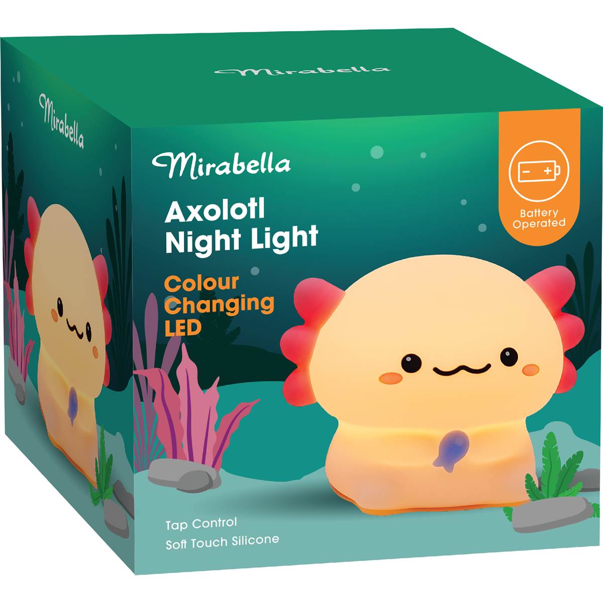 Mirabella Axolotl LED Night Light each
