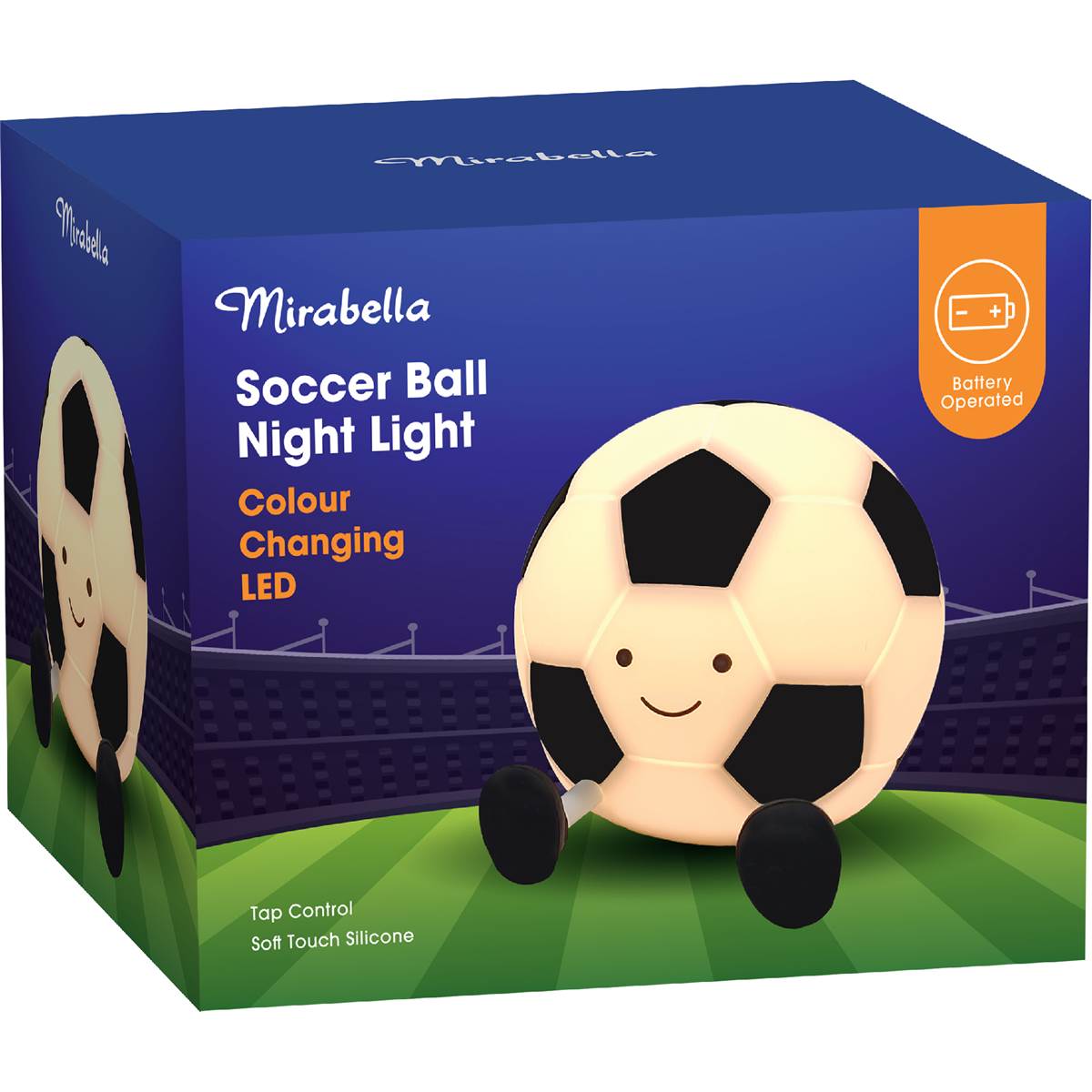 Mirabella Soccer Ball LED Night Light each