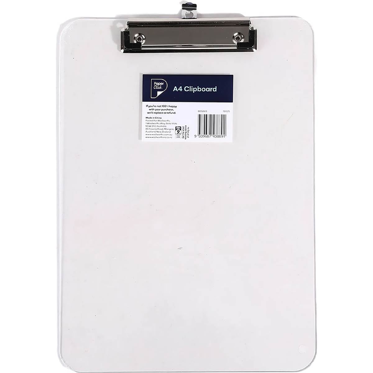 Paperclick A4 Clipboard Assorted