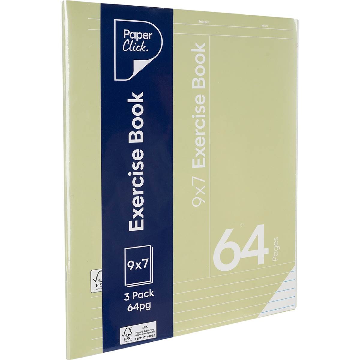 Paperclick Exercise Books 64 Pages