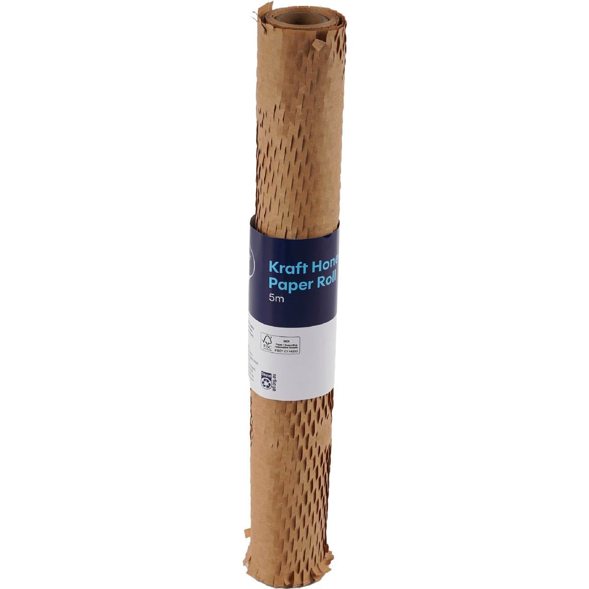 Paperclick Kraft Honeycomb Paper Roll 5m