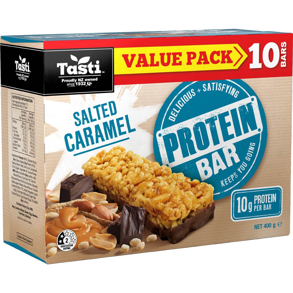 Tasti Protein Bar Salted Caramel