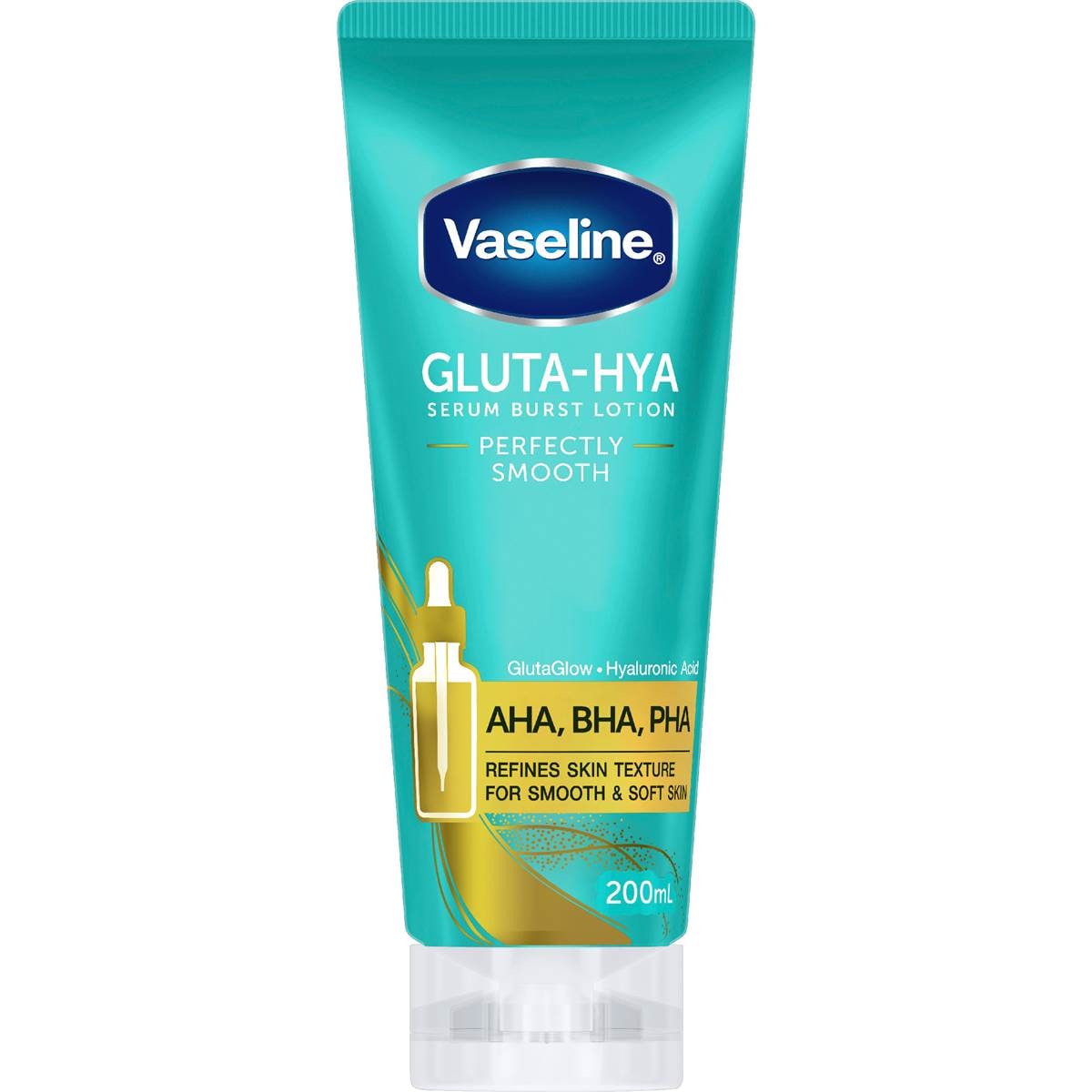 Vaseline Gluta-Hya Serum Burst Lotion Perfectly Smooth 200mL