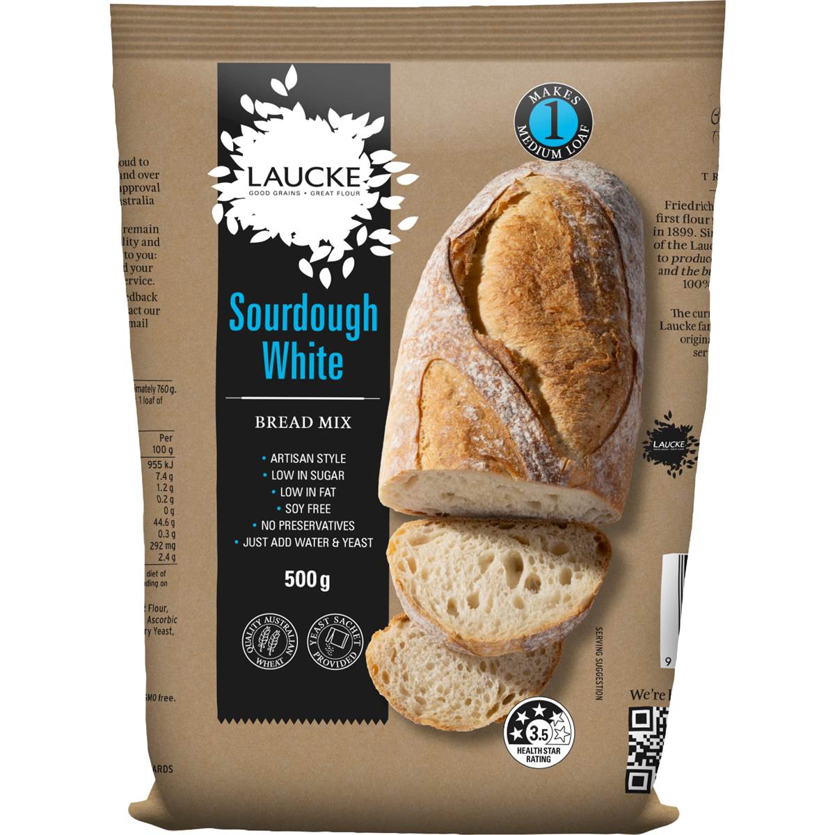 Laucke Sourdough White Bread Mix