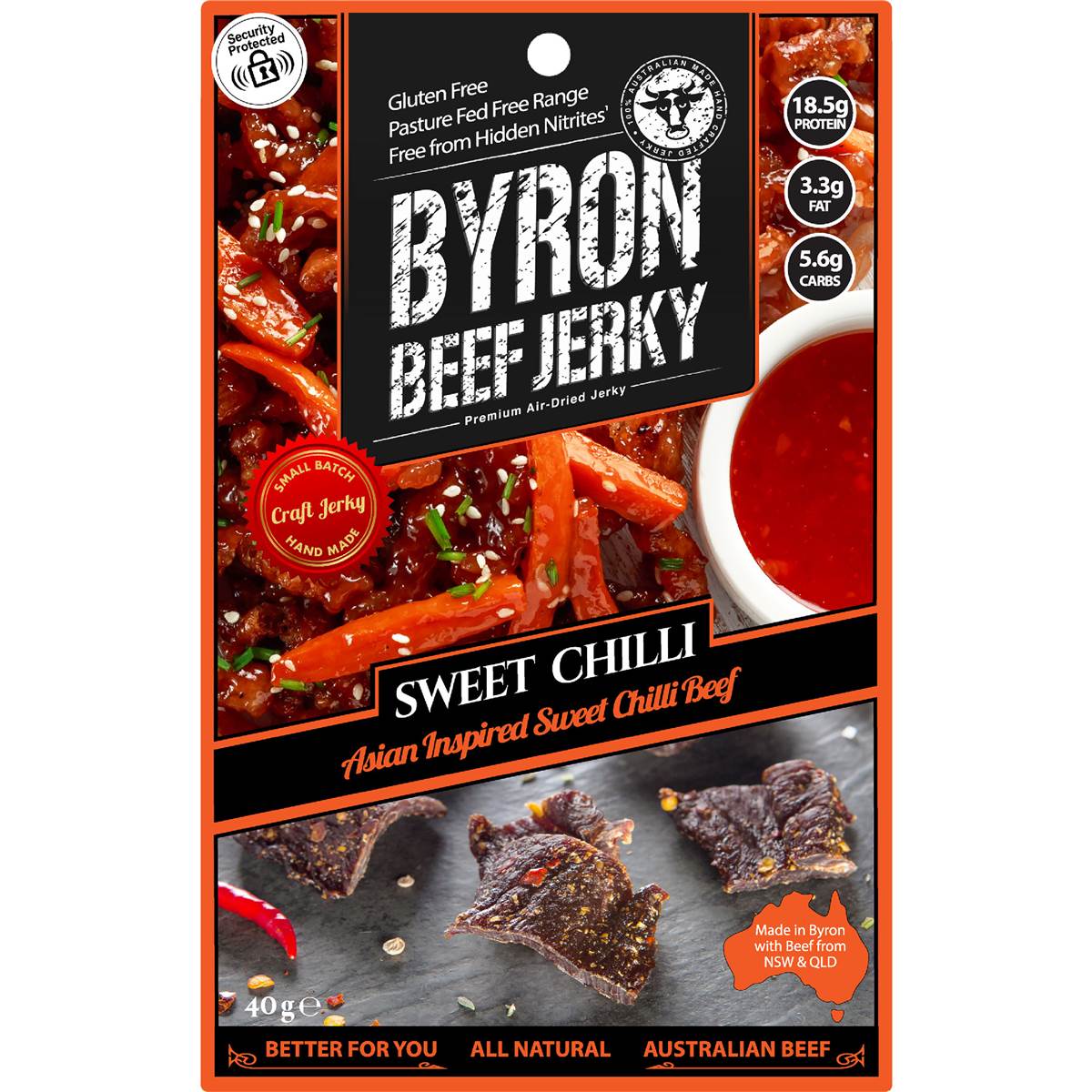 Byron Beef Jerky Sweet Chilli