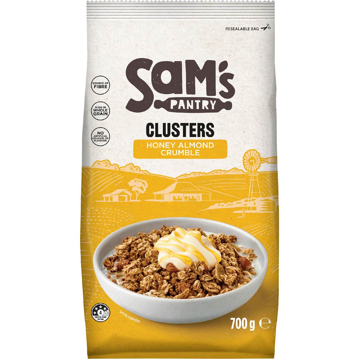Sam's Pantry Clusters Honey Almond Crumble