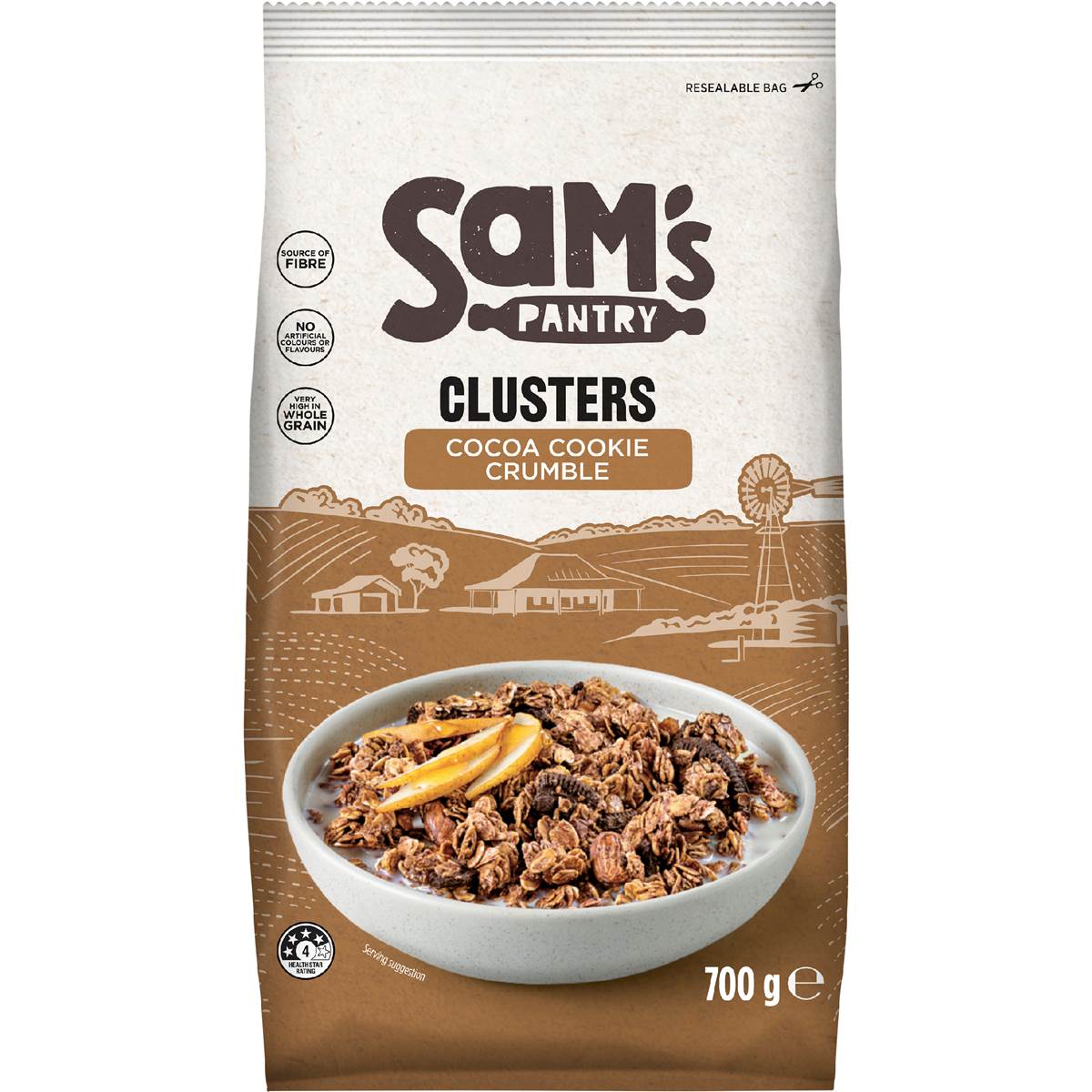 Sam's Pantry Clusters Cocoa Cookie Crumble
