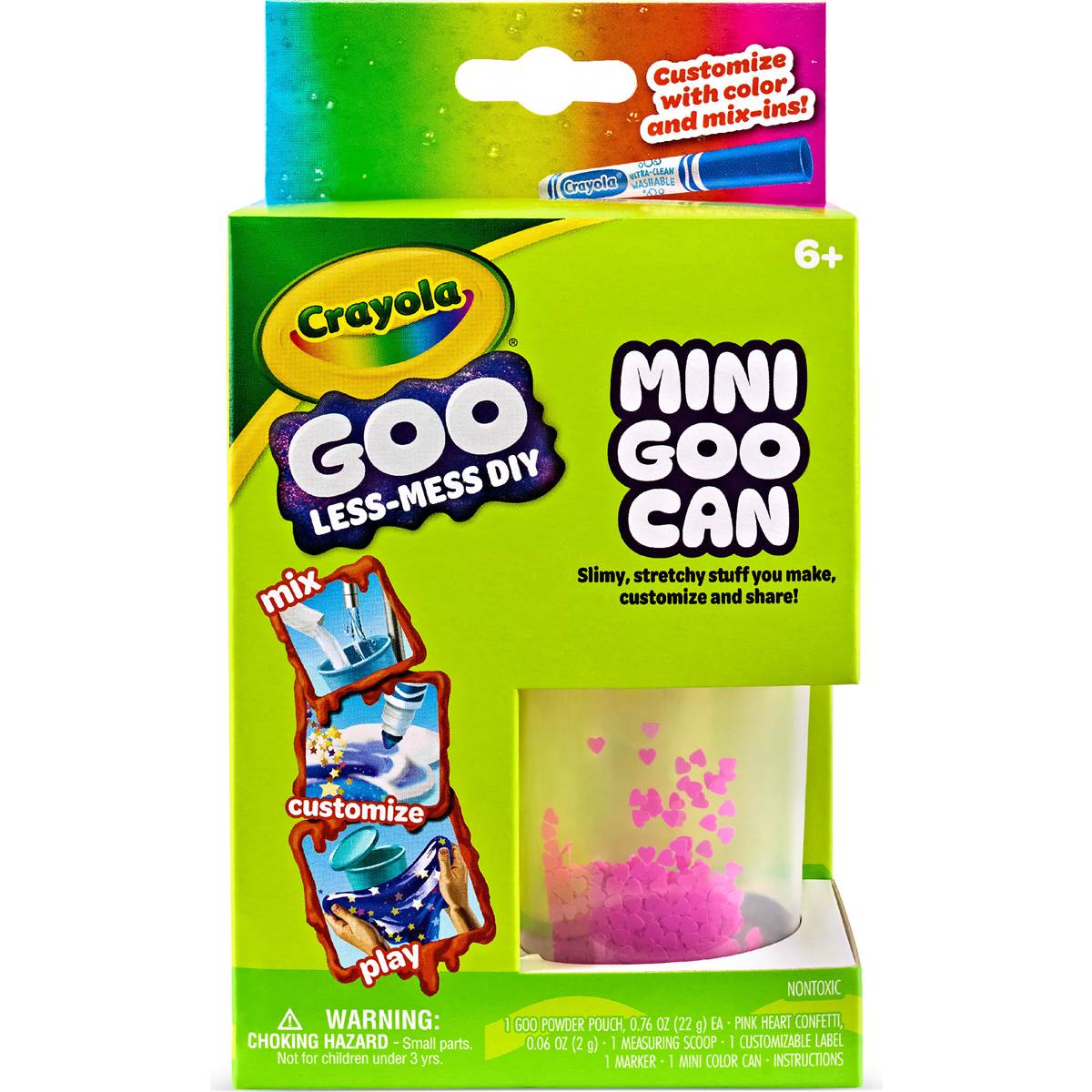 Crayola Mini Goo Cans