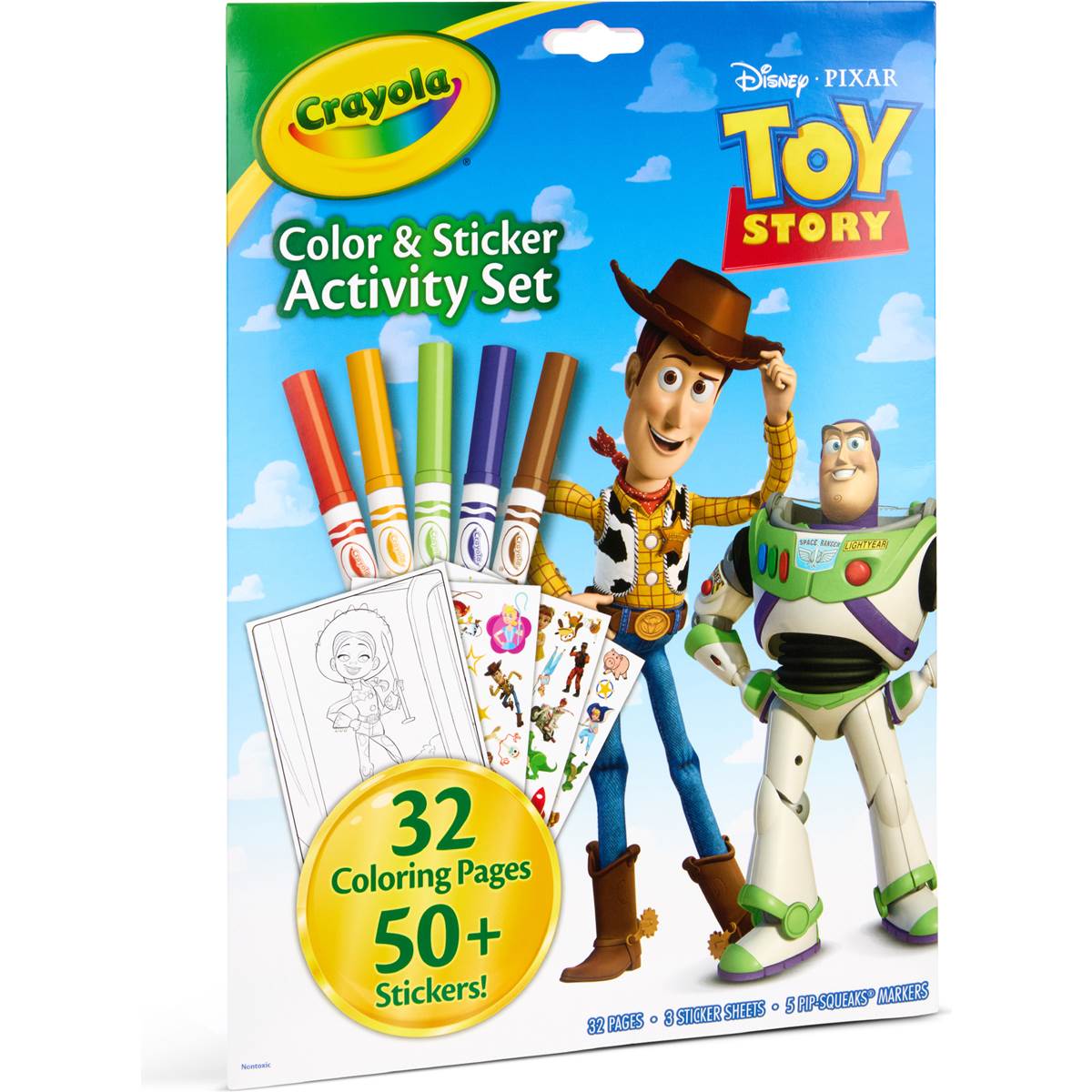 Crayola Colour & Sticker Activity Set Toy Story