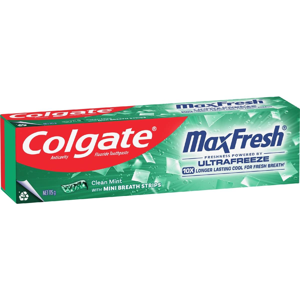 Colgate Max Fresh Toothpaste Clean Mint 115g