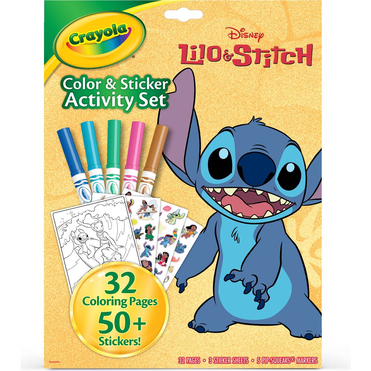 Crayola Colour & Sticker Activity Set Lilo & Stitch