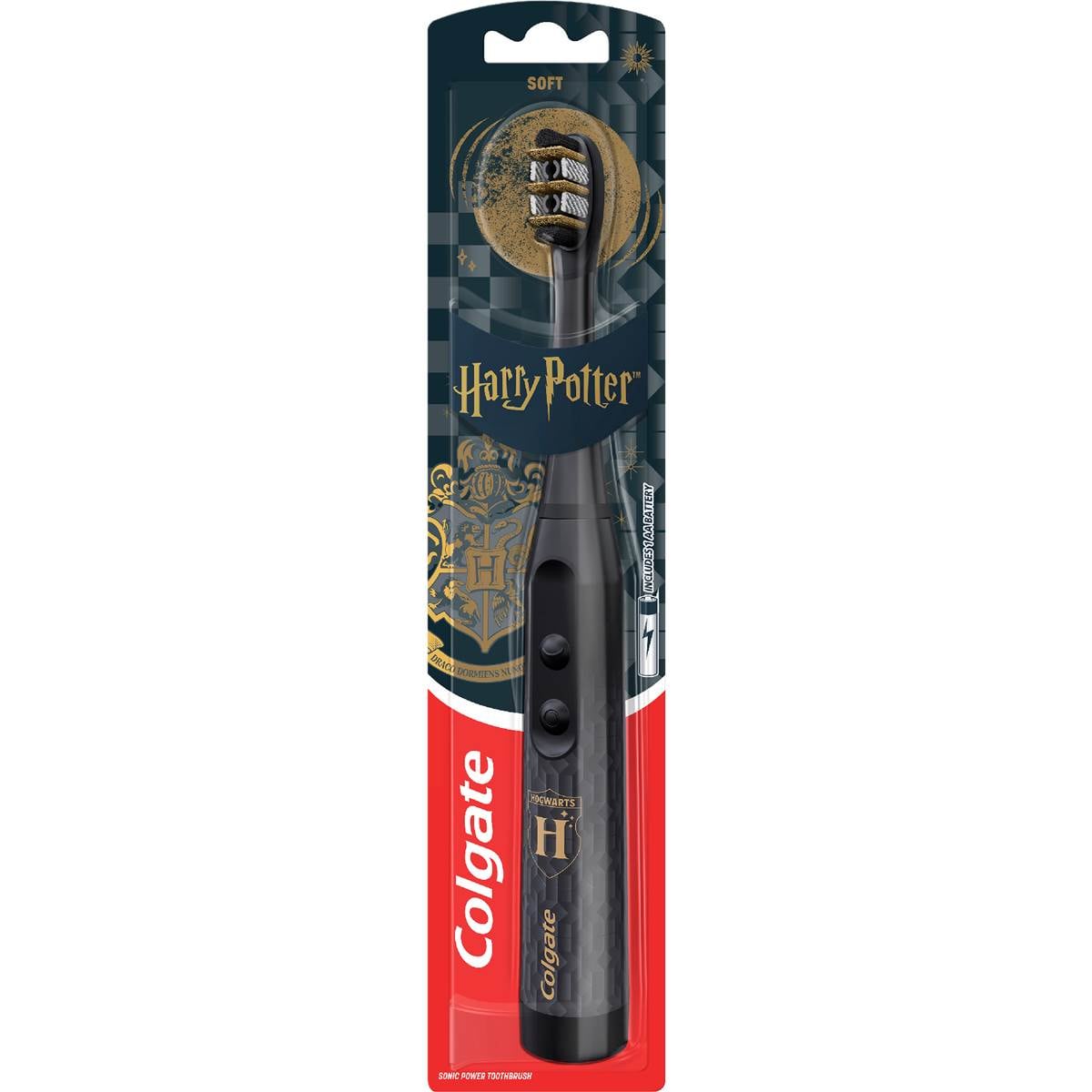 Colgate Battery Powered Toothbrush Harry Potter Soft each
