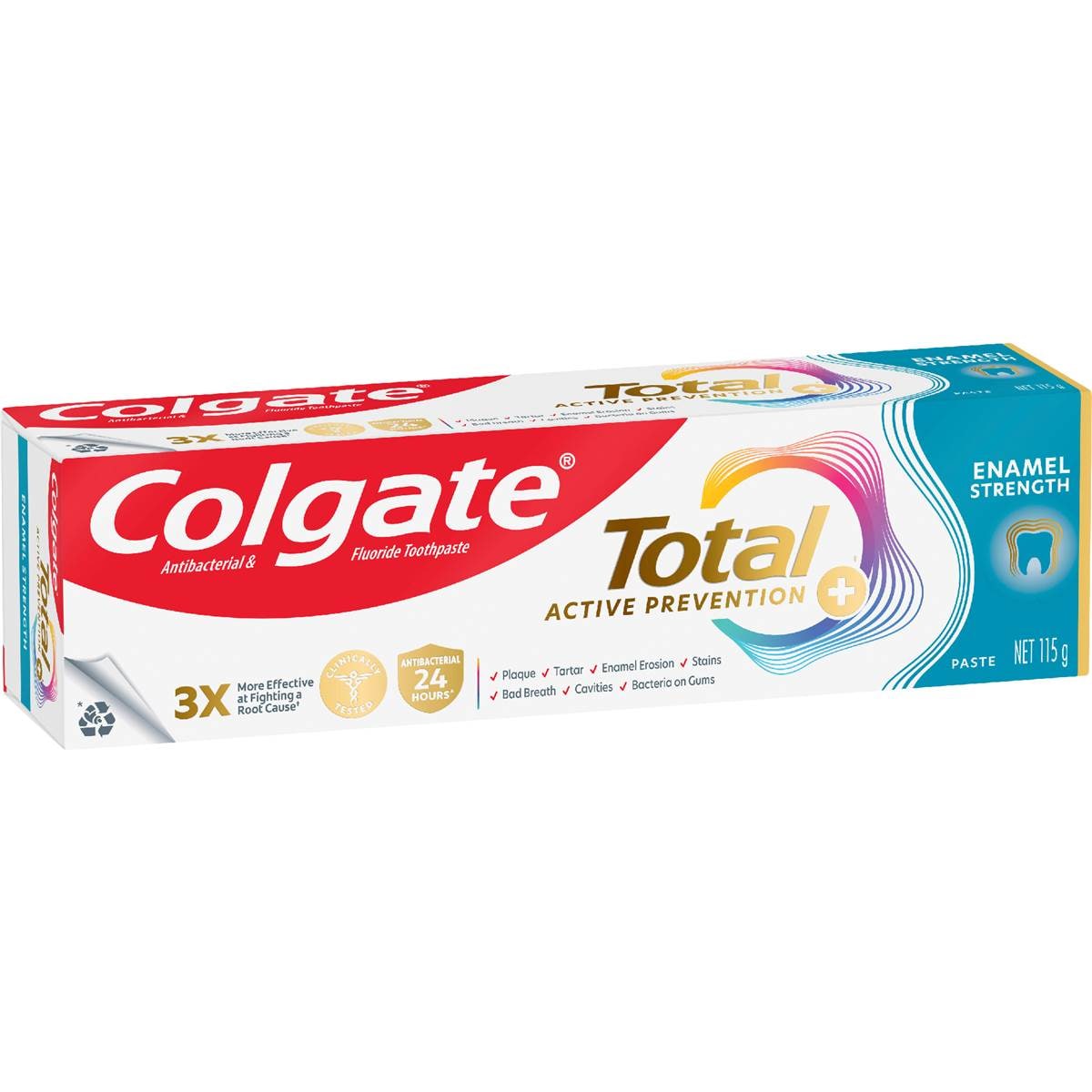 Colgate Toothpaste Total Active Prevention Enamel Strength 115g